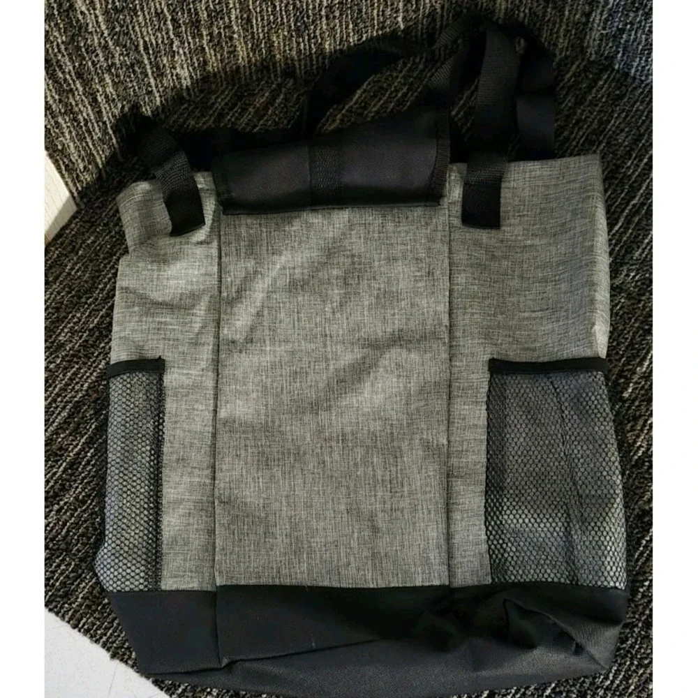 Gray & Black Work / Conference Tote Bags – Lot of 2